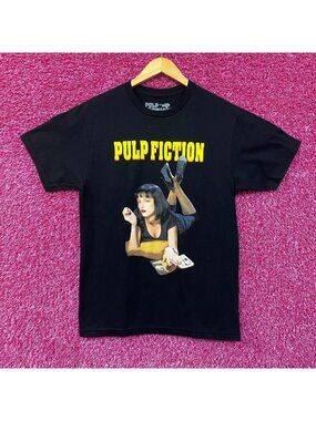 Pulp Fiction Uma Thurman's Mia Wallace Movie Poster Tee Small